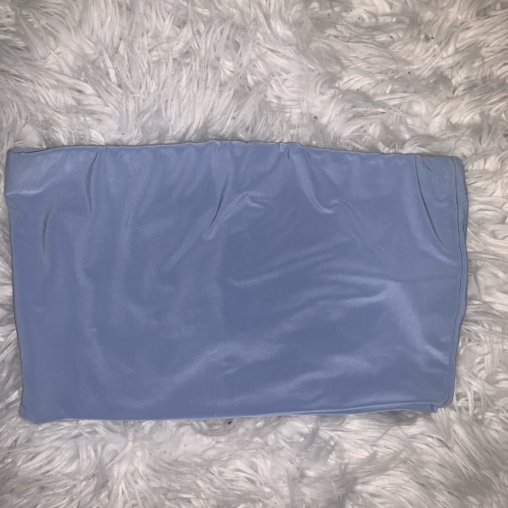 Pretty Little Thing Women’s Blue Tube Top